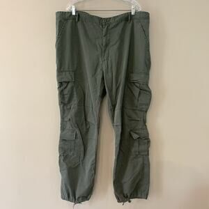 Lot 3 Rothco Ultra Military BDU Cargo Pants XL Green Khaki Double Knee Jacket L*